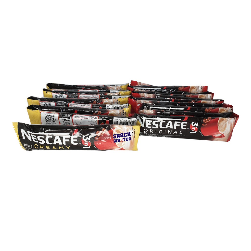 

Nescafe Kopi 3In1 Original Renceng - Isi 10 bks x 17 gr.