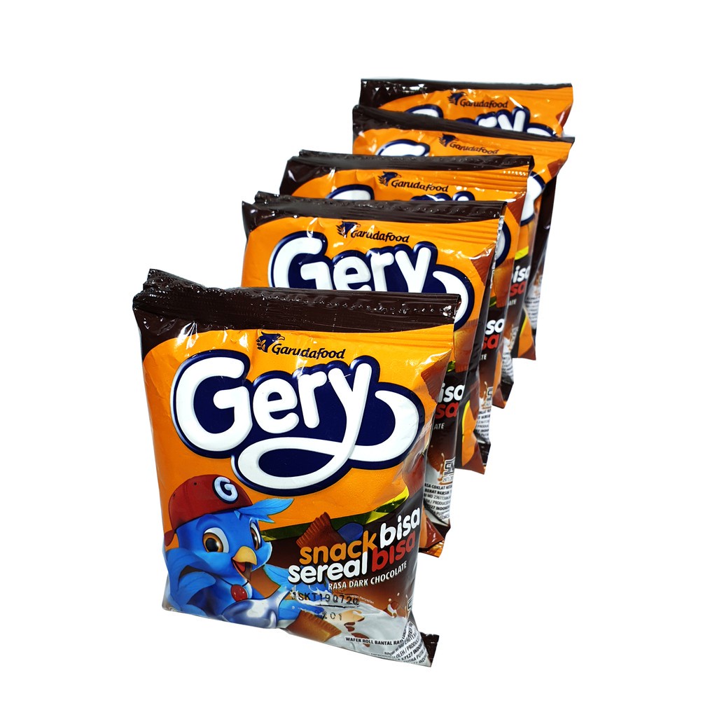 

Gery Pillow Snack Sereal Renceng - Netto 10 bks x 15 gr.