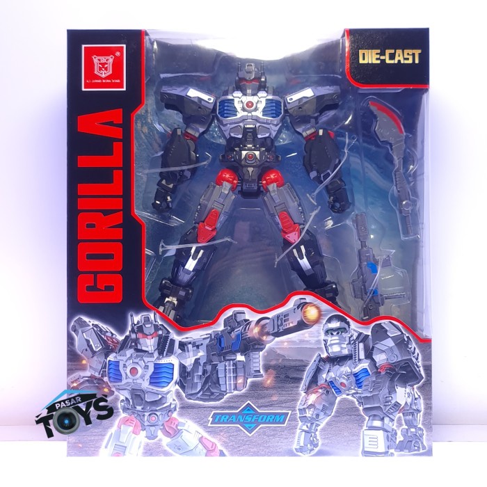 LI JIANG Bian Xing Beast Wars Gorilla Optimus Commander Of Justice LiJiang Transformers