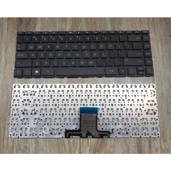 Keyboard HP Notebook 14CK 14-CK 14-DG 14-DK - Hitam