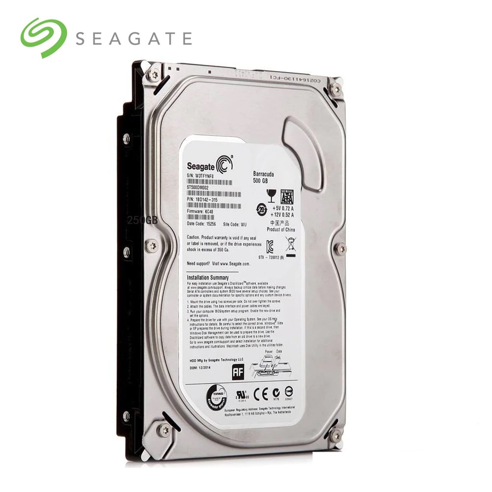 PT- Hard Disk Seagate 500 GB SATA 3.5"