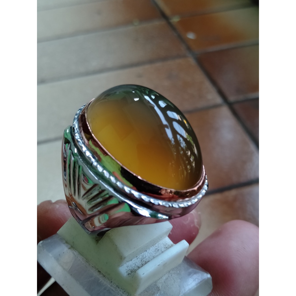 Cincin Batu Bio Solar Aceh Asli Natural