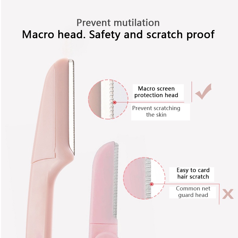 COD-Pisau Cukur Alis  Lipat / Pencukur Alis / Pisau Alis/ Pencukur Alis Trimmer Alis Eyebrow Trimmer