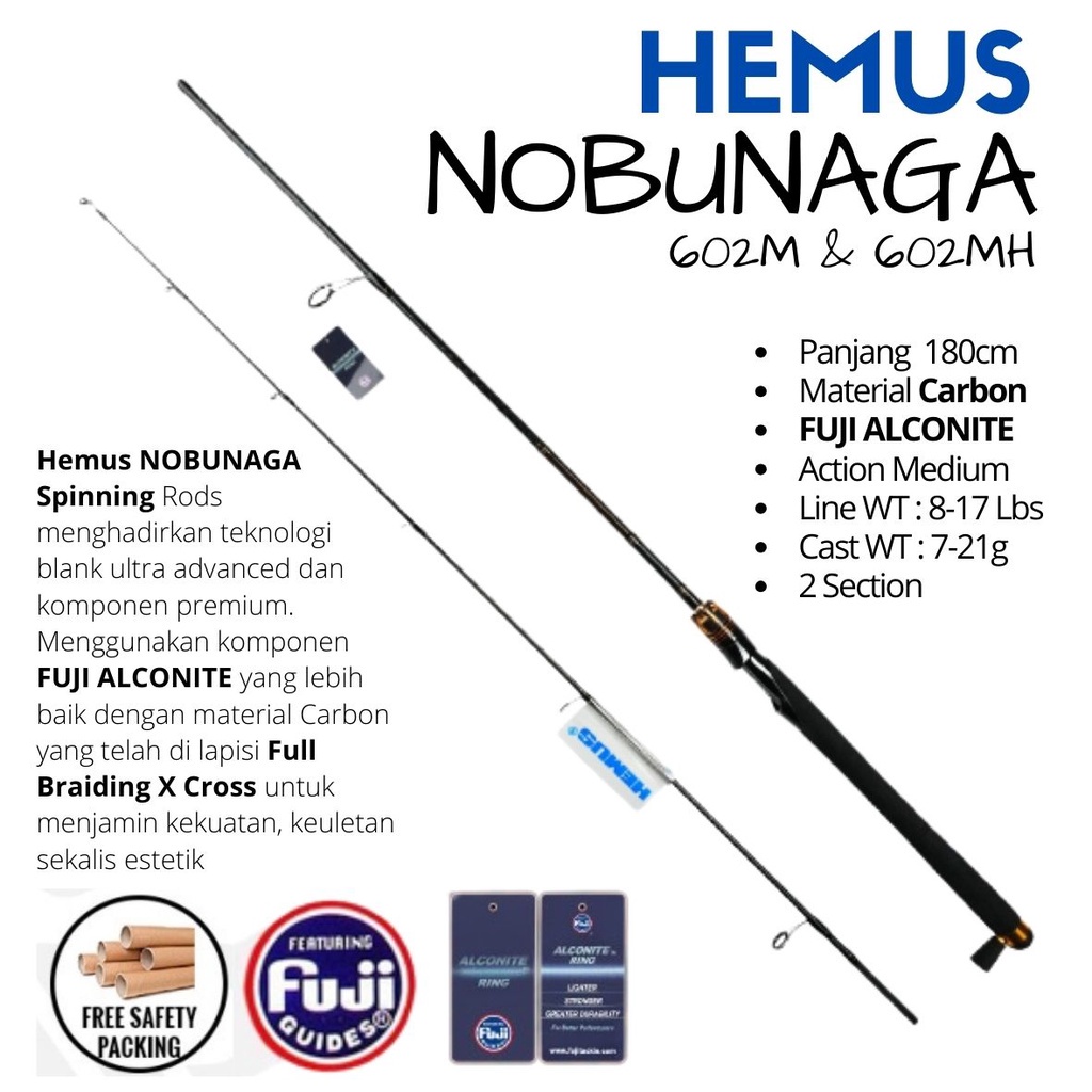 Joran Hemus NOBUNAGA Carbon Full FUJI ALCONITE