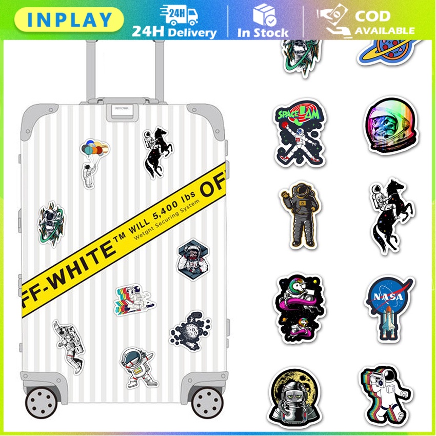 

50 Pcs Stiker Luar Angkasa / Stiker Desain Kartun UFO Alien Astronot Roket Luar Angkasa Untuk Laptop MacBook Scrapbook, Kulkas, Dekorasi Batang, Buku Harian,Pembungkus Hadiah Dll