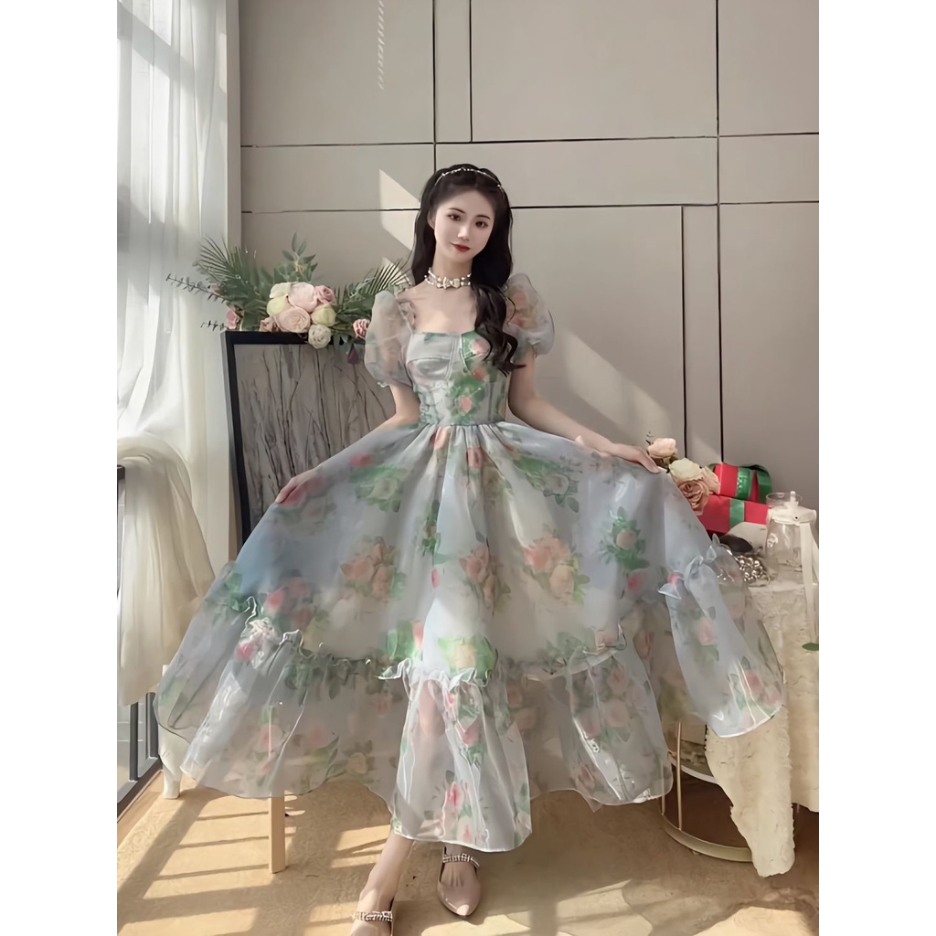 Female Broken Flower Kikyo Dress