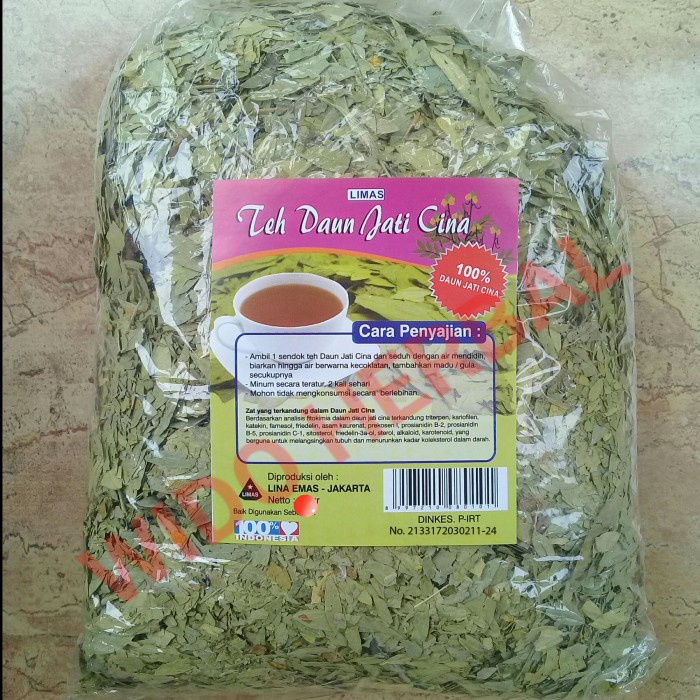 

PROMO - Termurah Teh Pelangsing Daun Jati Cina Asli 250 gr