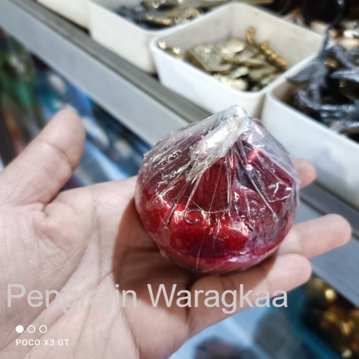 pusaka apel jin merah ori bkn megantoro sengkelat kamarogan antik