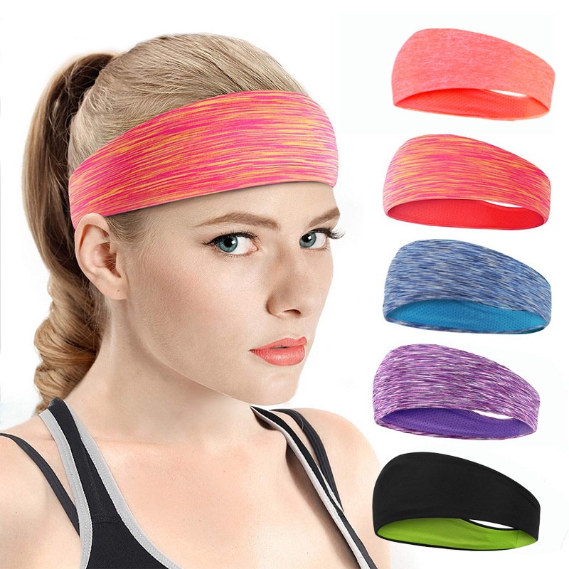 Headband Sport/ Hairband Sport/ HEADBAND SPORT PRIA DAN WANITA POLOS