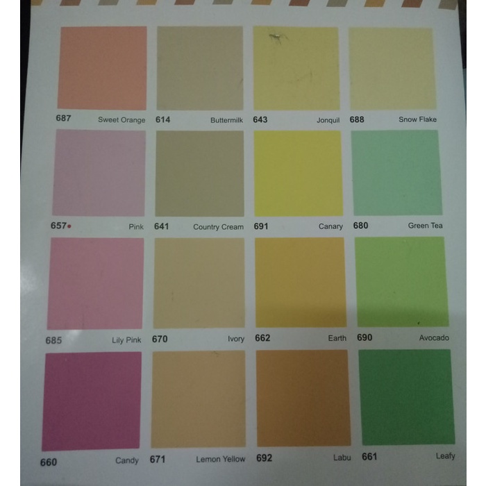 Cat Tembok Aries Warna 20 Kg - County Cream