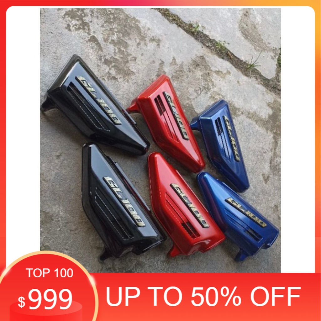 Bok aki gl 100 cover body samping tepong aki kanan kiri tutup bok aki gl100 warna