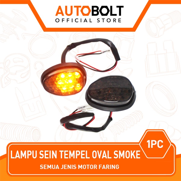 Lampu Sein Variasi Tempel Oval Universal Semua Jenis Motor Fairing CBR250RR CBR 250RR 250 RR CBR150R