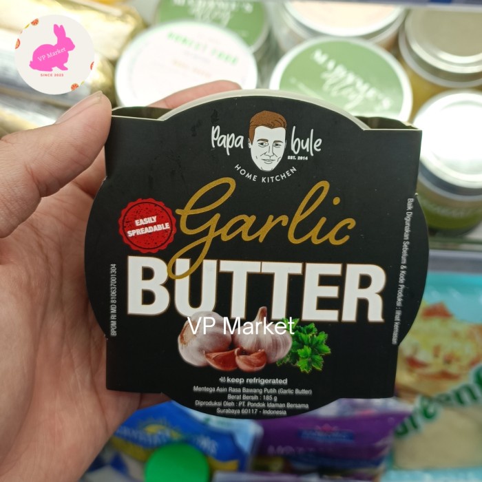 

Papa Blue Garlic Butter Spread 185g | Mentega Papa Blue