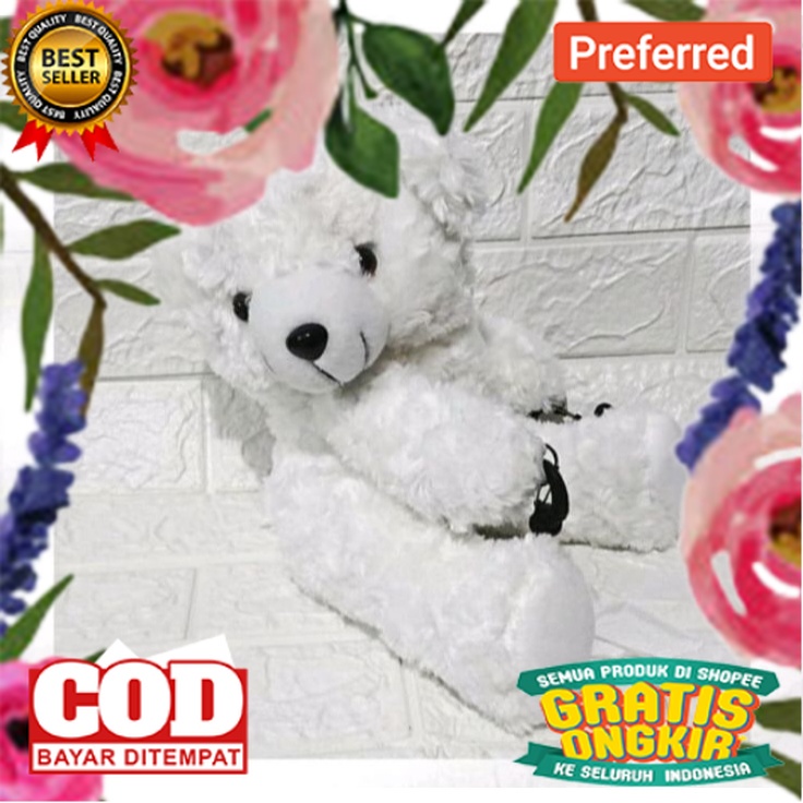 GGS Tas selempang beruang bulu Tedy bear Gemoy peluk merangkul GGS kekinian 2022// TAS SLEMPANG . TA