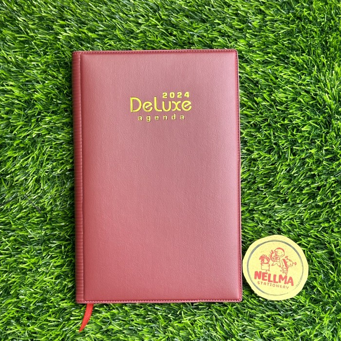 

Buku Agenda Deluxe 2024 - Hitam