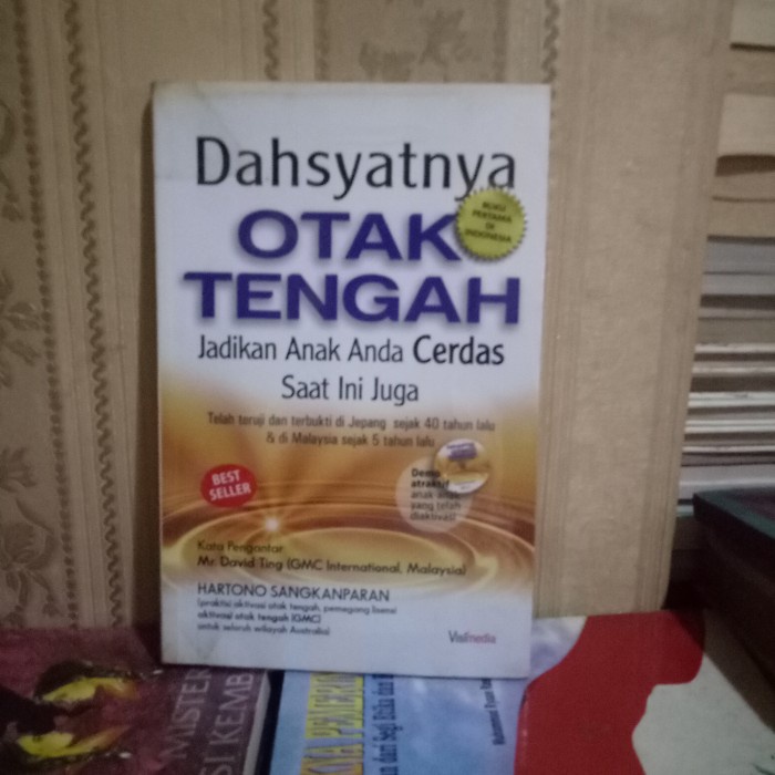ORI BUKU DAHSYATNYA OTAK TENGAH PLUS CD