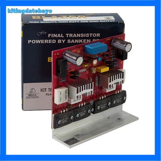 Kit Power Blazer 500 Watt Mono Sanken Asli Original Bell Bgr Blazer 500W Mono Sanken Asli
