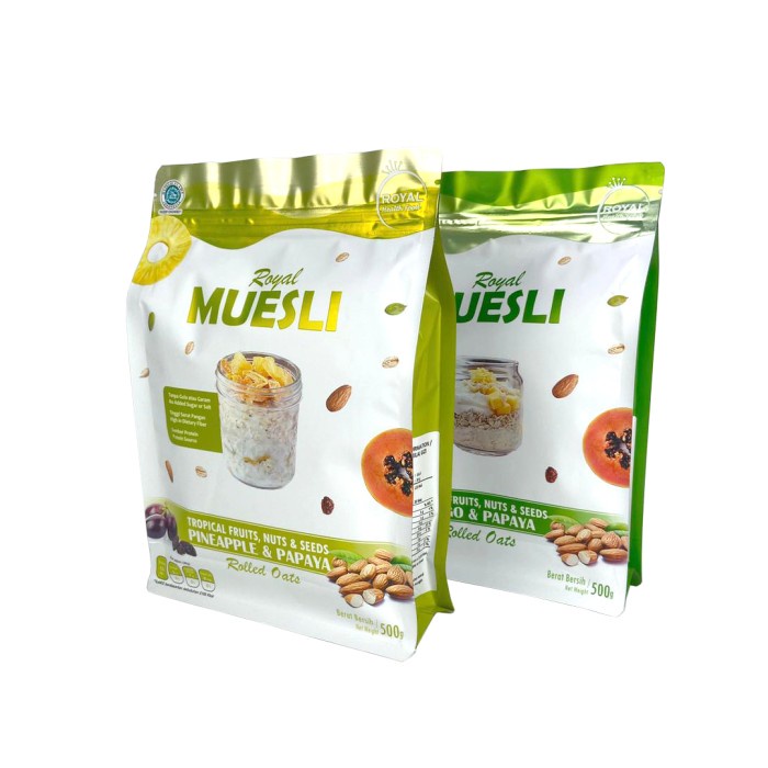 

[GOI] Royal TROPICAL 1 KG MUESLI (MANGO PAPAYA dan PINEAPPLE PAPAYA)