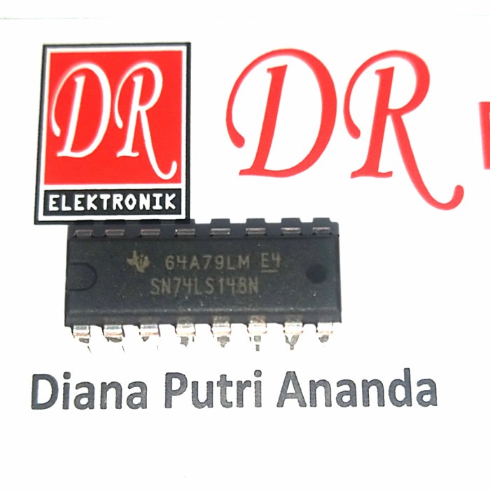 IC 74148 CD74148 Integrated Circuit TTL SN74HC148N 74HC148 NAND74LS148 LA27