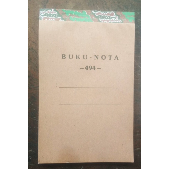 

Buku Nota 494 Tanggung / Medium - 2x40