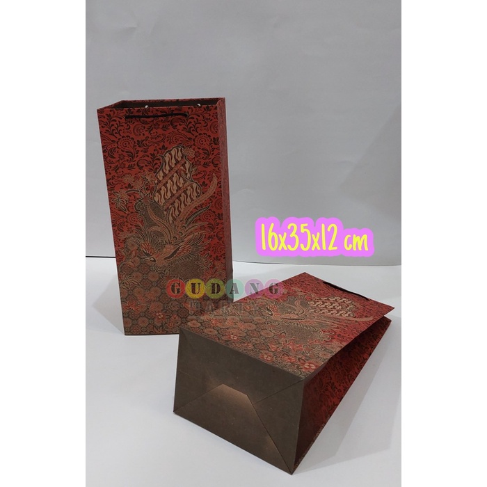

[[ WSH - BEST SELLER ]] Paperbag Batik Payung/Tas Kertas/Tas Batik/Tas Formal/Tas Souvenir
