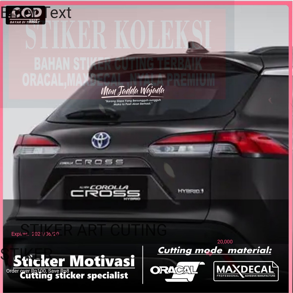 stiker stiker cuting Stiker Man Jadda Wajadda