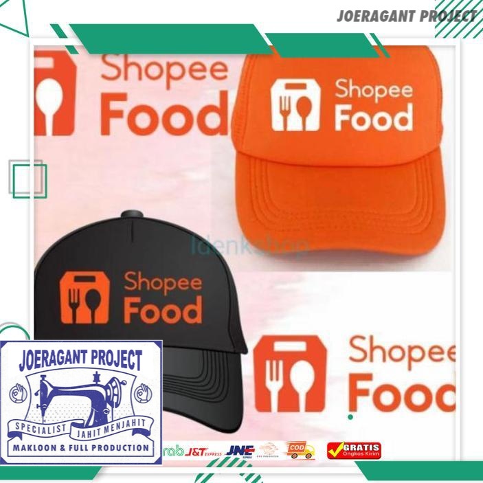 TOPi Trucker Jaring Hat Cap Distro Shope FOOD FOD Shop polos custom indonesia pria wanita unisex ker