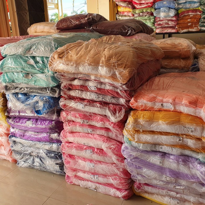 Bahan Kain Flamin Abutay/ Kain Dekorasi Meteran - Prima Dekorasi Tenda