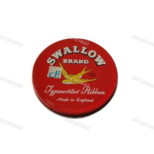 

Pita Mesin Tik manual Typewriter Ribbons merk Swallow