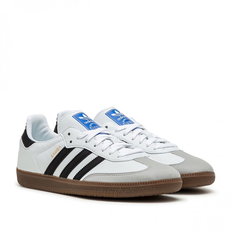 PROMO AKHIR TAHUN Sepatu Adidas Samba Vegan White Black Sole Gum 100% Original BNWB | Sepatu Runing 