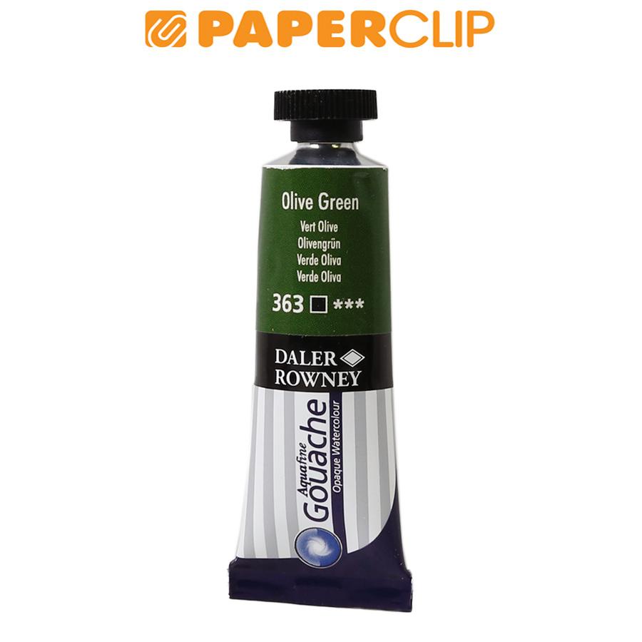 

WATERCOLOR GOUACHE DALER ROWNEY AQUAFINE 15ML 136015363 OLIVE GREEN