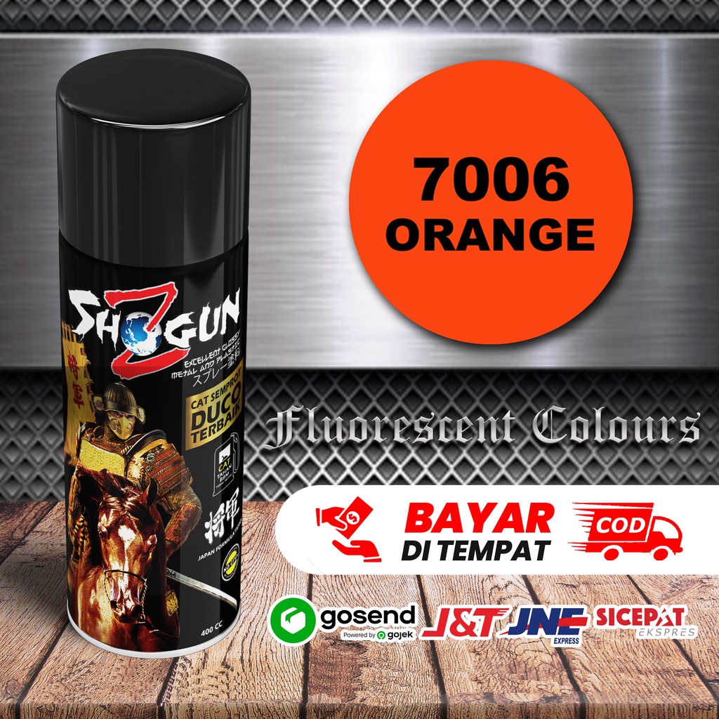 

BERGARANSI!! Cat Semprot Orange Stabilo - Orange Flourescent 7006 - Shogun Z