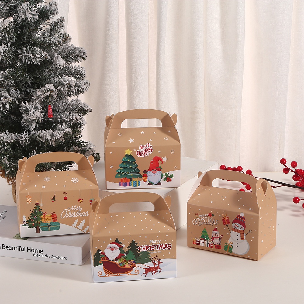 

PAPER BAG GOODIE BAG KOTAK SNACK SOUVENIR KADO HAMPERS MERRY CHRISTMAS NATAL SANTA CLAUS