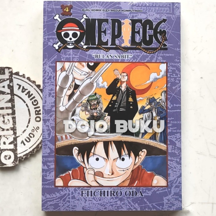 MURAH-  Komik One Piece 4 Cetak Ulang by Eiichiro Oda - TANPA BONUS- 1.2.23