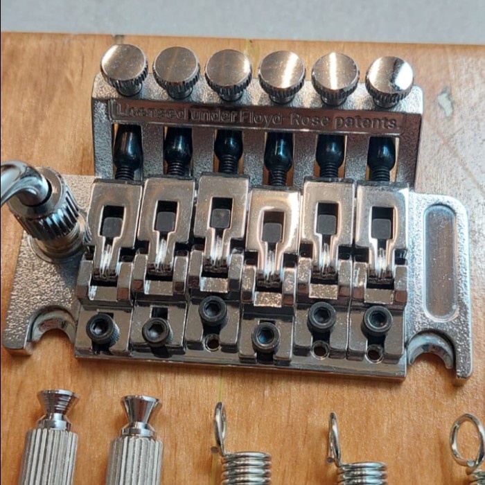 Tremolo Gitar Listrik Updown Senar 6 / Tremolo UP-DOWN Korea FRT-200 - Chrome