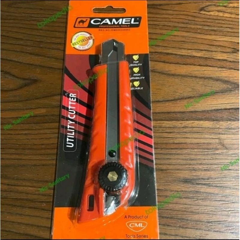

Pisau cutter putar CAMEL cuter murah bagus CAMEL cutter model kenko