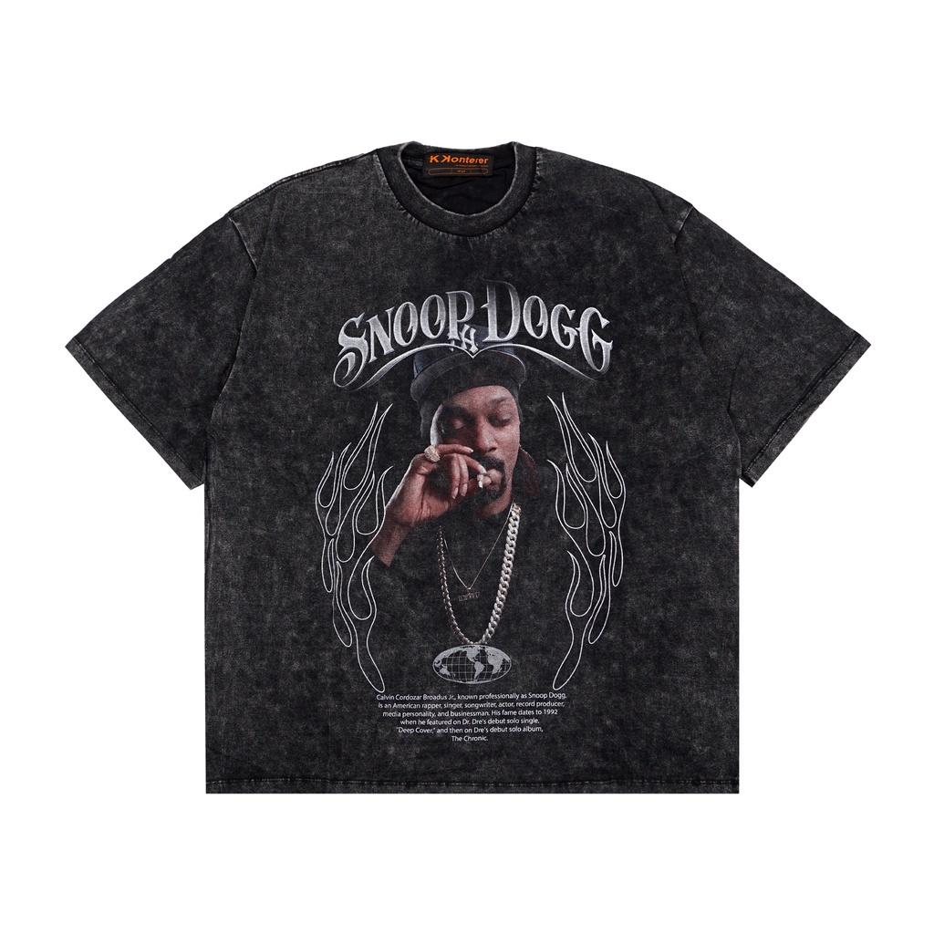 KKONTENER SNOOP DOGG OVERSIZE TSHIRT WASHING