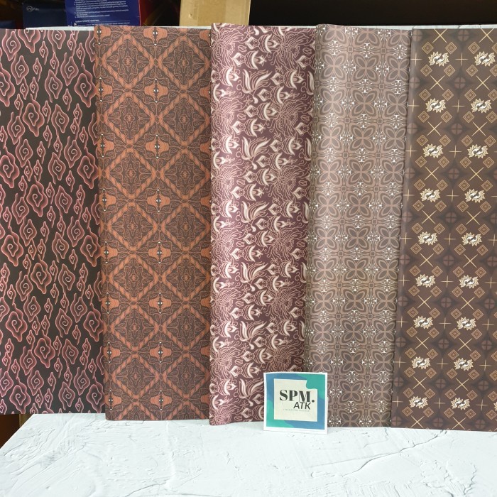 

kertas kado batik sidu