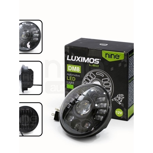 LAMPU DEPAN DAYMAKER BILED 5,7IN LUXIMOS DM8 BATOK CB GL MP LG2 ORI