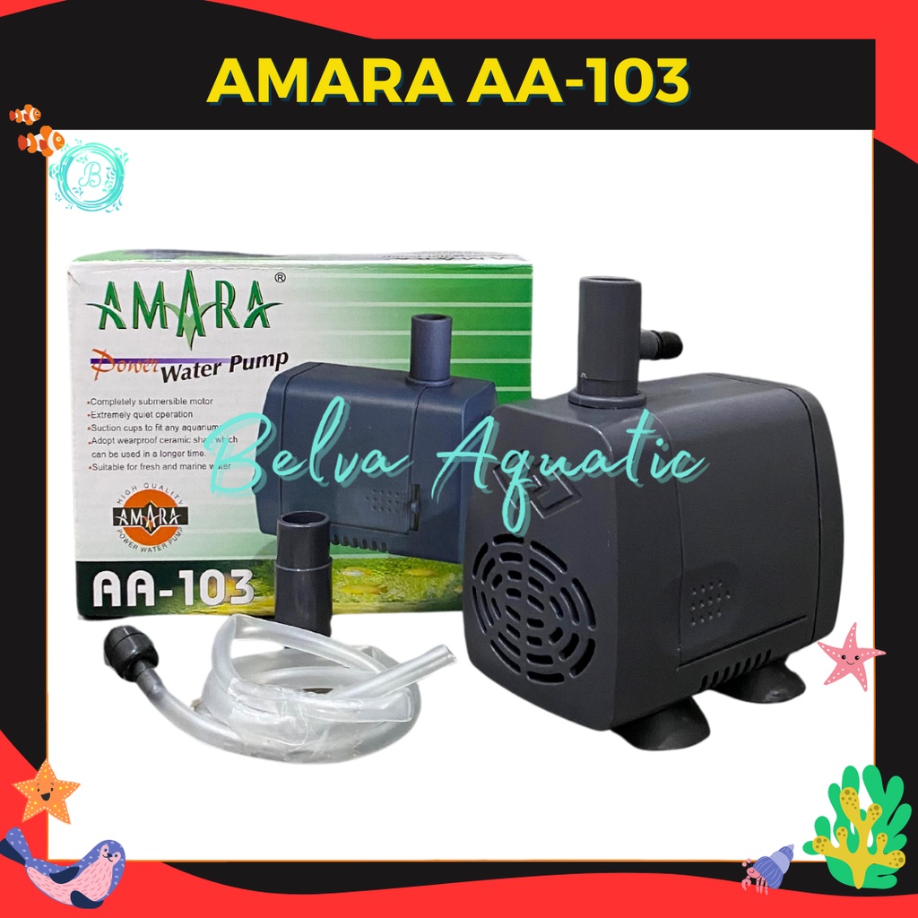 AMARA AA 103 AMARA 103 POMPA CELUP AQUARIUM POMPA AQUARIUM POMPA KOLAM POMPA HIDROPONIK