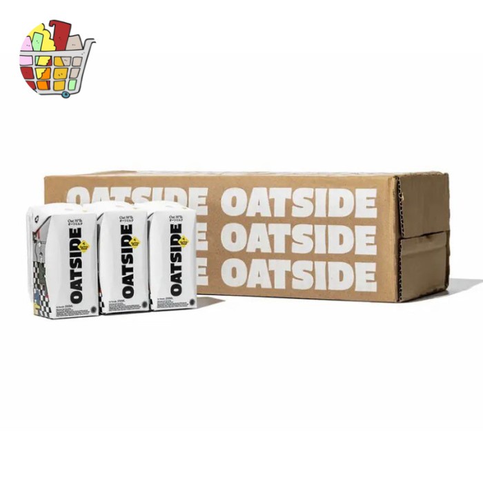 

BEST SELLER- Oatside Mini Straw 1 Karton (isi 12) - Oat Milk 200 ML (WITH STRAW) - 1 Ctn Chocolate