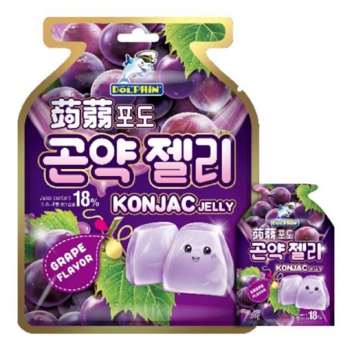 

DOLPHIN KONJAC JELLY ALL VARIANT 200GR - GRAPE