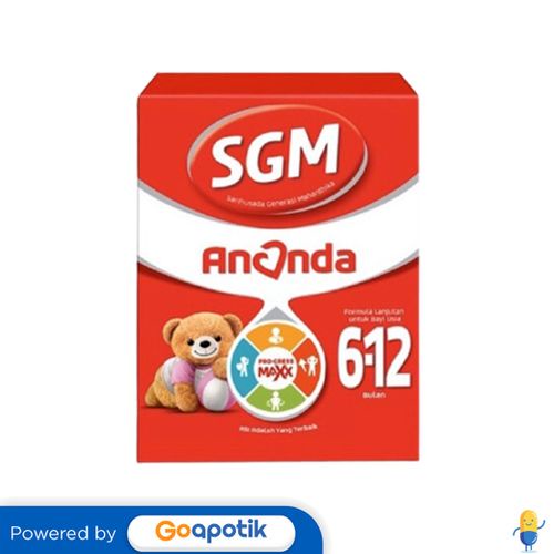 

Sgm Ananda Pro-Gress Maxx Usia 6-12 Bulan 1000 Gram Box