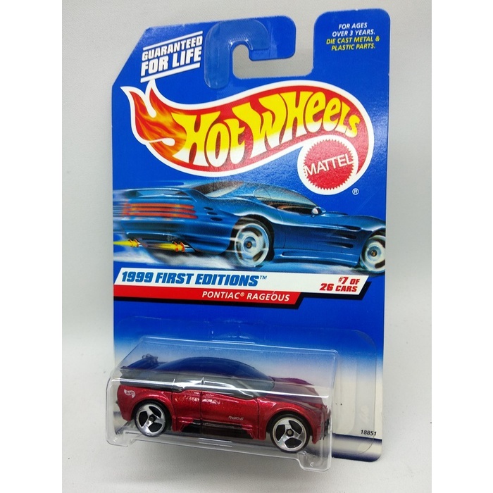 HotWheels PONTIAC RAGEOUS LWA4-835