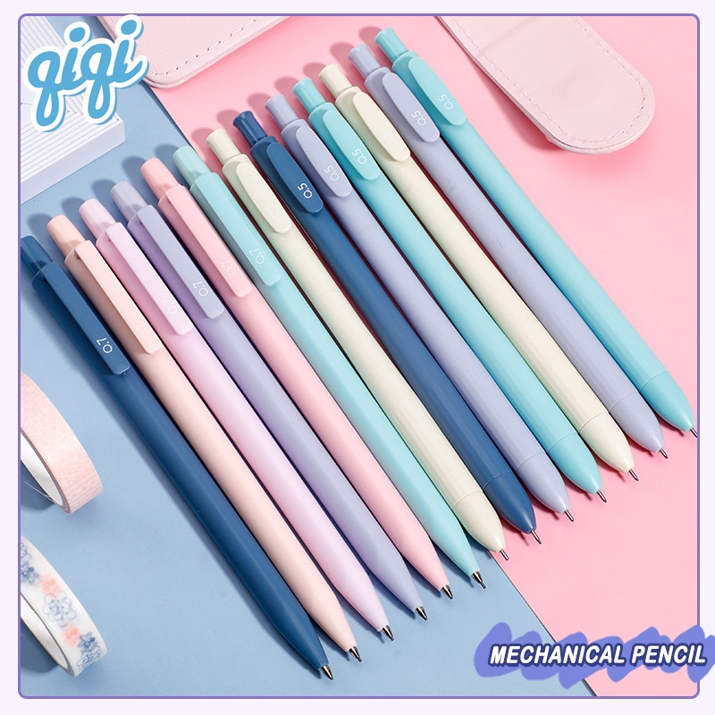 

Mechanical Pencil 0.5/0.7mm Warna Morandi - Qiqi Treasure