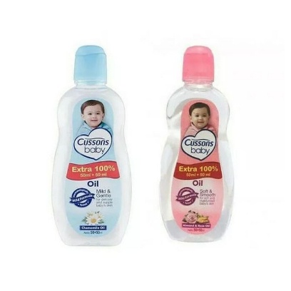 CUSSONS BABY OIL 100ML cussons baby oil 50ml+50ml cusson baby oil 50+50