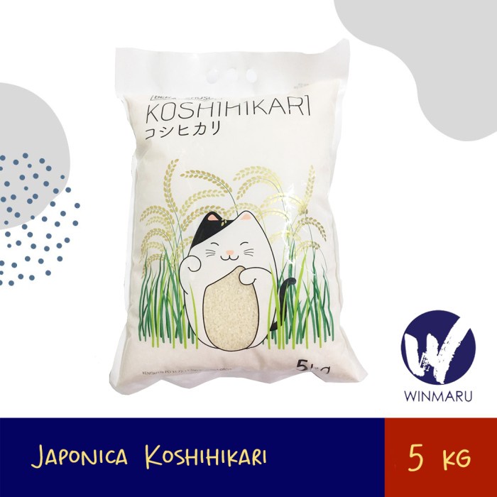 

Koshihikari Beras Jepang Japonica 5 kg TM