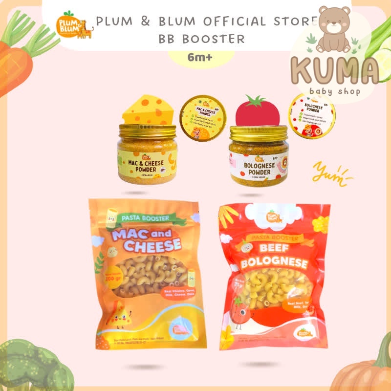 

Plumandblum Plum & Blum Pasta Mpasi Bolognese Mac & Cheese