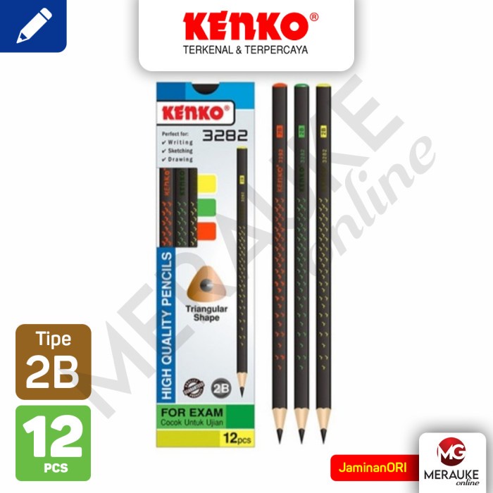 

Pensil KENKO 2B-3282 Segitiga