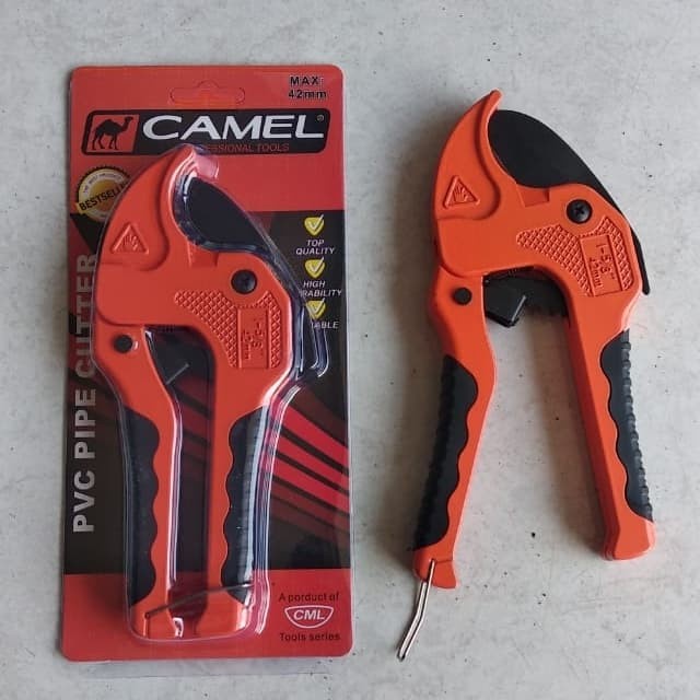 

Colorf Gunting pemotong pipa PVC - pipa cutting paralon 42 mm Camel